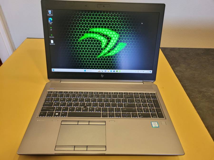 LATE ENTRY*MASSIVE SPEC!*HP ZBOOK 15 G5*i7-8850H*16GB RAM*256GB SSD*NVIDIA P2000*FHD*