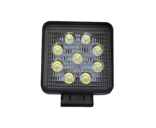 27W Square LED Spot light for Car and 4X4 users