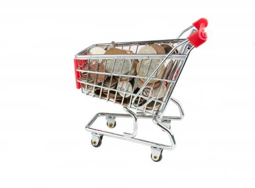 Minature Shopping Trolley(Stock)