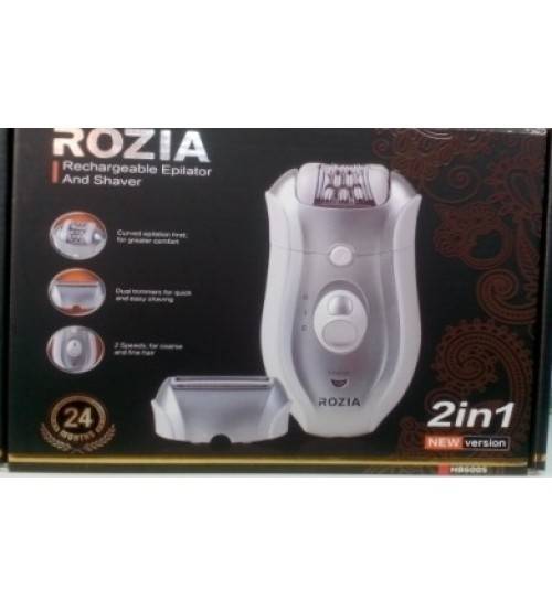 Rozia Shaver and Epilator - 2in1 Shaver and Epilators