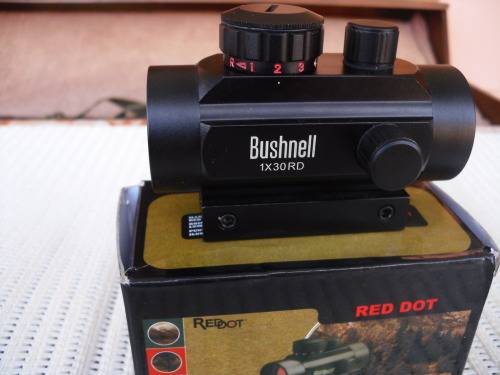 Bushnell Red Dot Scope - Bushnell 1X30RD Red & Green Dot