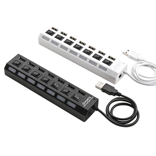 USB 2.0 Hub - 7 Ports USB Hub