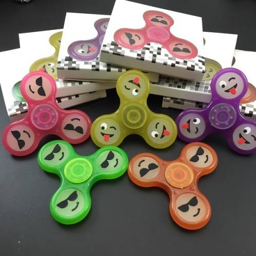 Fidget Spinner - Face Glow in the Dark Fidget Spinner(Stock)