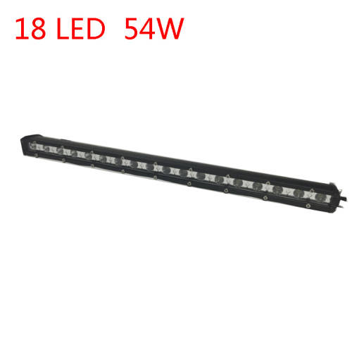 19" 54W 18 LED Single Row LED BAR CAR LIGHT(SUV VAN)