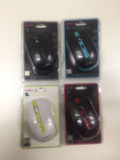 Wireless Mouse - 2.4G Wireless Optic Mouse - Wireless 3 Button Mouse