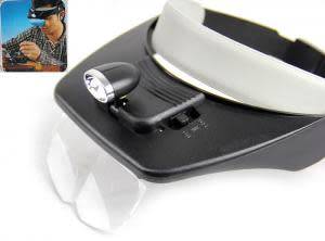 Magnifying Headset - Magnifying Glasses Headset - Magnifying Headset with 4 different Lens'