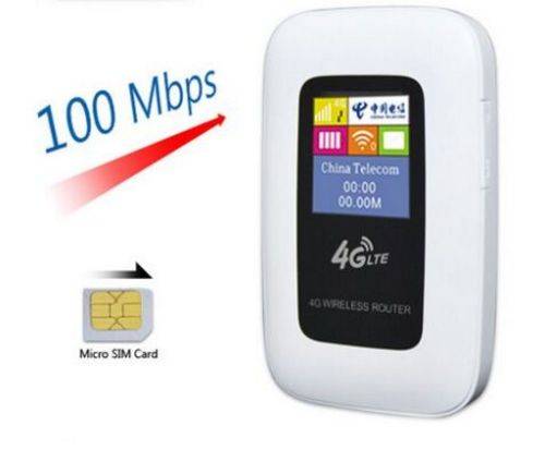 4G WiFi Router - Portable 4G LTE WiFi Router - 4G LTE WiFi Portable Router