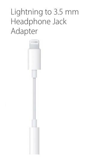 iPhone Lightning to 3.5mm Jack Cable - iPhone 7 & iPone X Lightning to Jack Cable