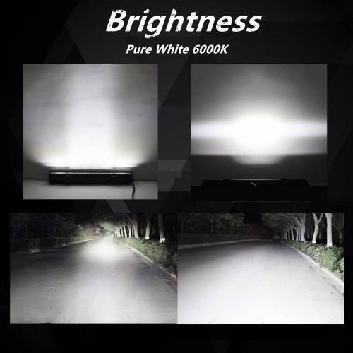 144W 48 LED Bar Light - Hight Brightness New Design 144W 6000K LED Bar Light