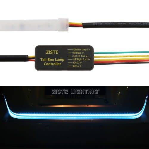 Tail Light - Rear Multi-purpose Tail Light - 4-in-1 LED Tail Light Strip - 12V Rear LED Light