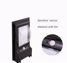 5W Solar Light - Solar 5W LED Motion Street Light - 5W Motion Sense LED Solar Light