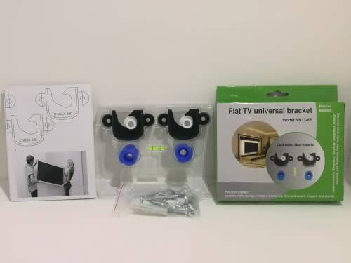 Flat Screen Wall Mount - Invisible Wall Mount For all size TV`s - NH13-65 Universal Wall Mount