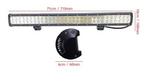 180W 60 LED Bar Light - Hight Brightness 180W 6000K LED Bar Light