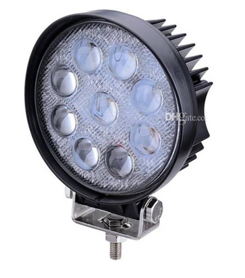 27W LED Spot Light - 5D 27W LED Spot Light - 27W 4.5" 3.5cm Width LED Spotlight