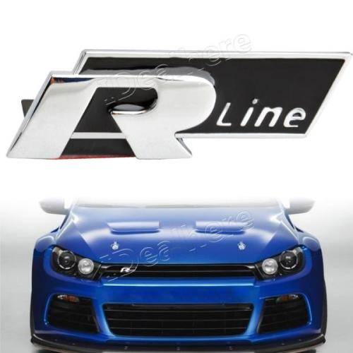 VW Grill Emblem - VW R-Line Grill Emblem