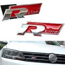 VW Grill Emblem - VW R-Line Grill Emblem
