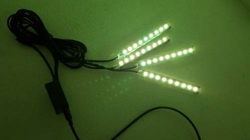 Car Interior Lights - Atmosphere Lights - 4x9 LED Car Atmosphere Interior Lights