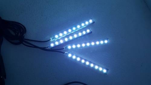 Car Interior Lights - Atmosphere Lights - 4x9 LED Car Atmosphere Interior Lights