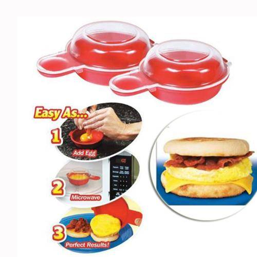 Easy Eggwich - Microwave Easy Egg Cooker - 1 Minute Microwave Egg Cooker