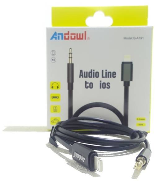 Apple Aux Cable - Iphone Audio Adaptor - Lightning to 3.5mm Audio Adaptor - Apple to 3.5mm Aux Cable