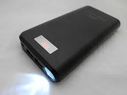 Power Bank Smart 30800mAh -portable charger, flashlight, external battery