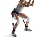 Ueasy resistant band system for training jumps, horizontal jumps