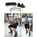 Ueasy resistant band system for training jumps, horizontal jumps