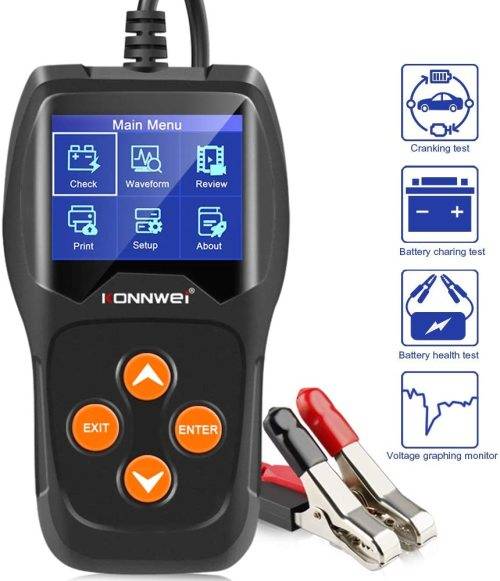 BLACK FRIDAY SPECIAL Konnwei Battery Tester - Konnwei KW600 Battery Tester with updateable Software