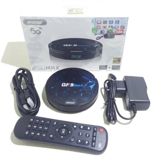 Android TV Box - 4K Android 10 TV Box - QK9Max Android TV Box