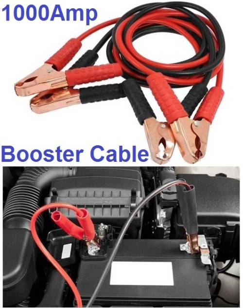 Jumper Cables - 1000Amp Booster Cables - 1000 Amp 2m long Jumper Cables