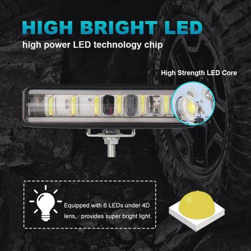 18W LED Bar Light - 18W LED Work Light - 18W LED Light Bar