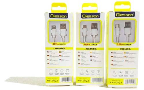 Charging Cable - USB Data and Charging Cable - 2m 3.1A USB Charging Cable