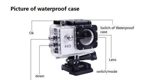 Action camera - Sports HD DV Action Camera - Digital Sports Camera