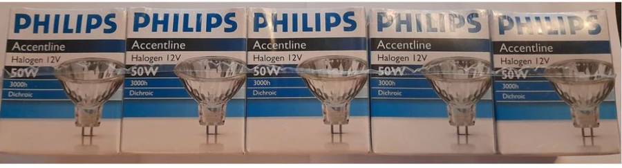 PHILIPS ACCNTLINE 50W HALOGEN DOWN LIGHTS