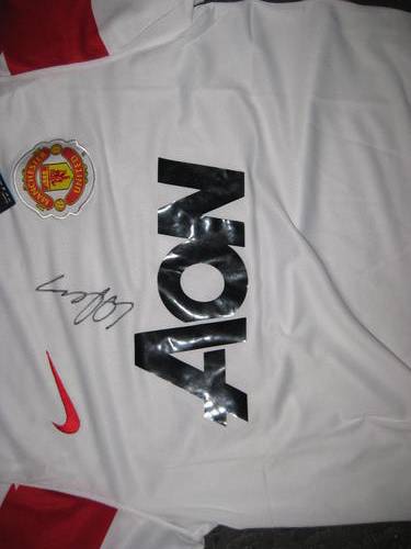 Wayne Rooney signed Man Utd 2010/11 NEW away shirt