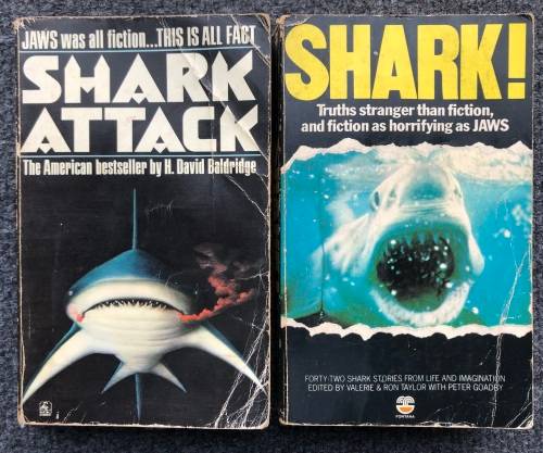 Shark and Shark Attack  2 books