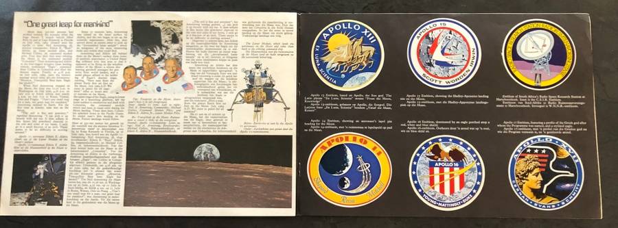 The Apollo Epic - Caltex collectable stickers