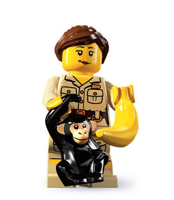 LEGO MINIFIGURES SERIES 5 Jane Goodall