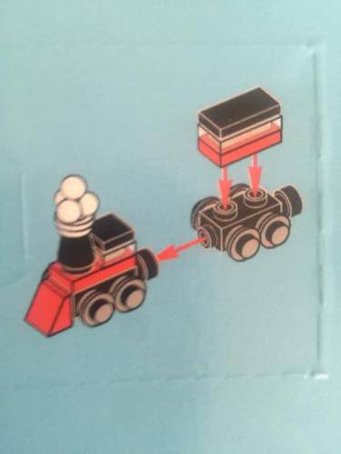 New Lego Toy Train (toy for a minifigure)
