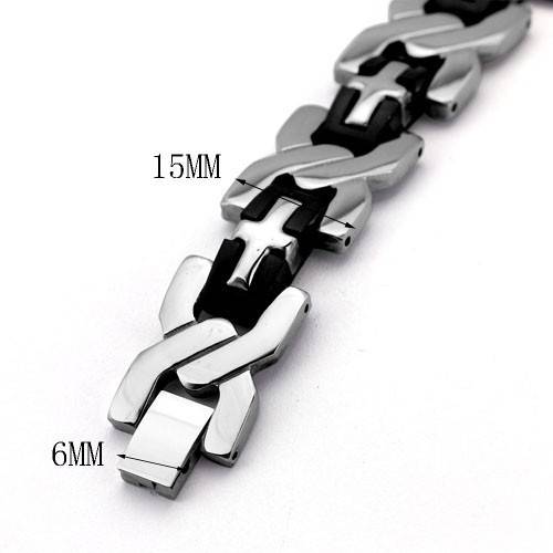 Exquizite Trendy Stainless Steel Men's Bracelet