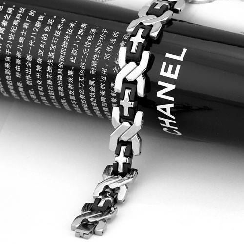 Exquizite Trendy Stainless Steel Men's Bracelet
