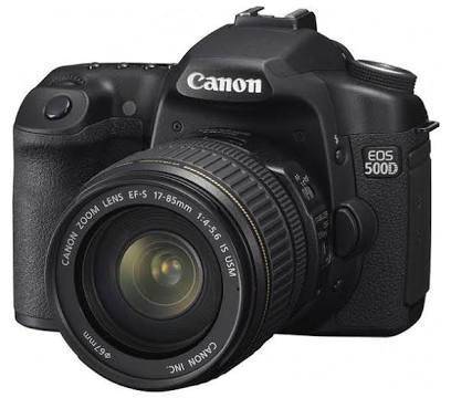 Canon EOS 500D Digital SLR Camera with Canon 18-55mm