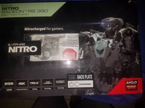 Sapphire Nitro Radeon R9 390 8GB GPU (Faulty) repair or parts