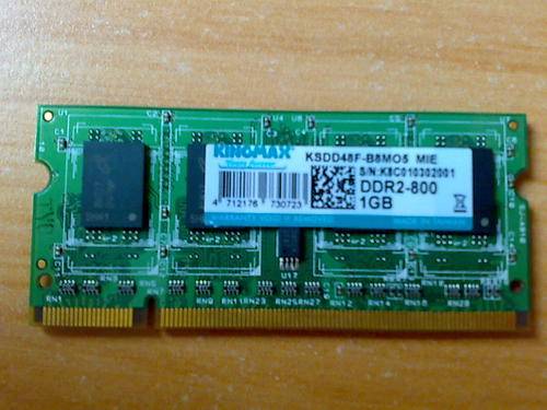 Kingmax Memory Sodimm DDR2 1GB 800MHZ