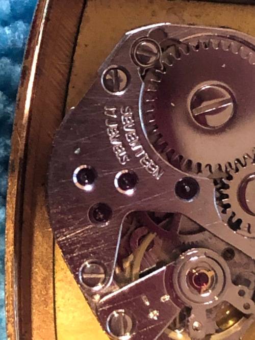 Collectors! Nivada Gold-Plated Watch-17 Jewel Swiss Made