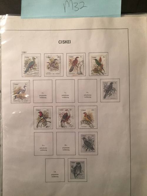 Stamps Ciskei collection
