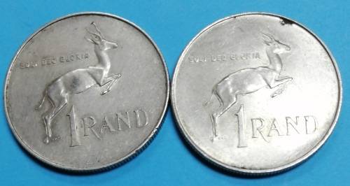 1966 Afrikaans and English Silver R1