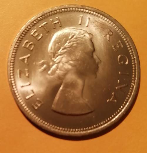 1960 SA Union 1 Penny UNC