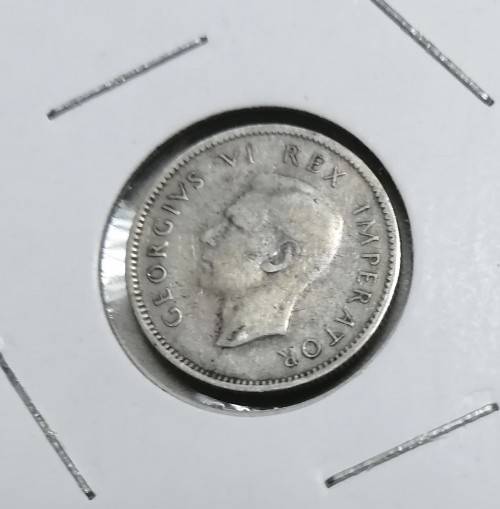 1944 six pence 6d