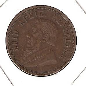 *** Bargain R1 start ** 1892 Excellent EF to AU ZAR Penny